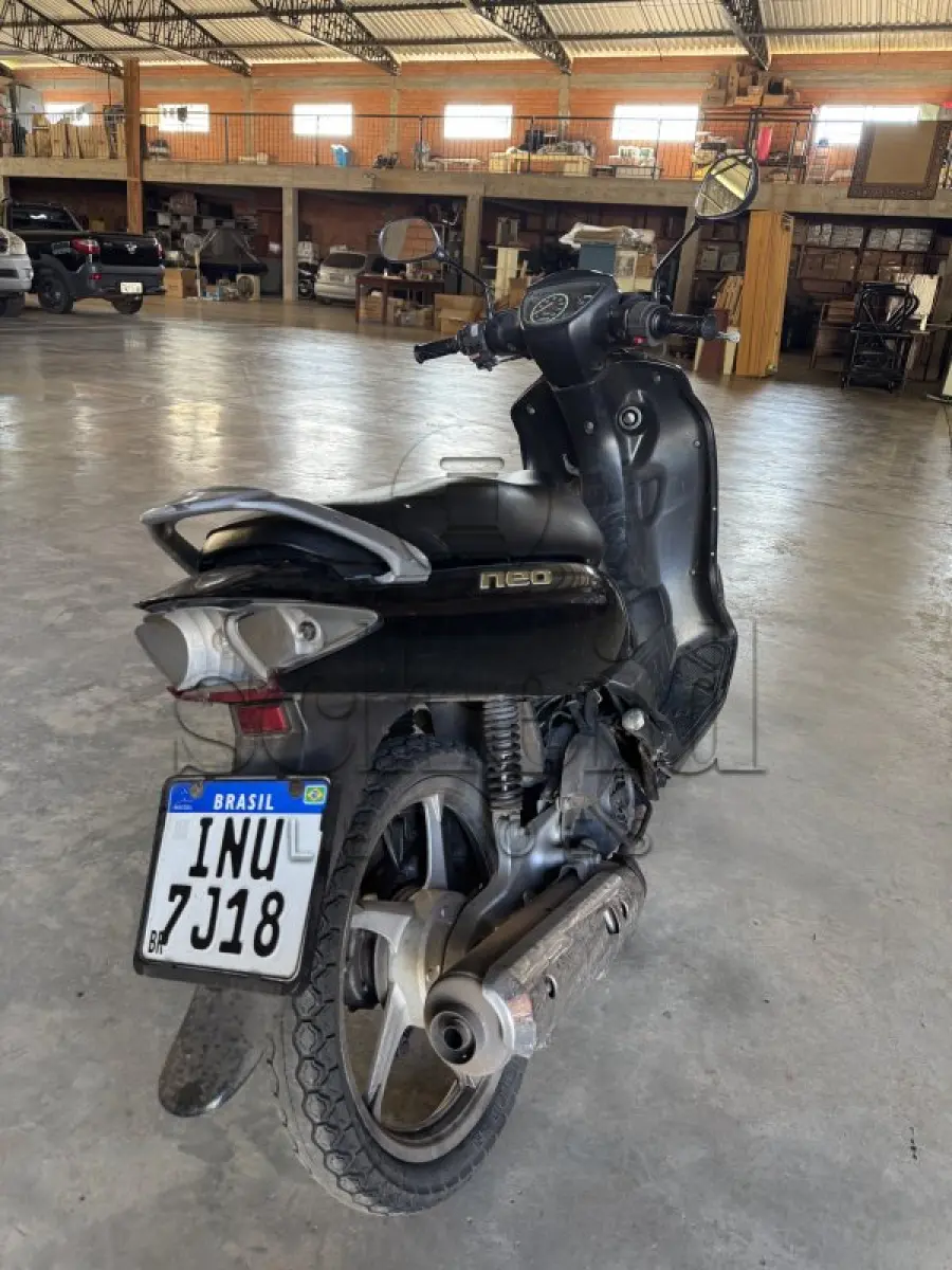 LOTE 014 - Yamaha/NEO AT 115, placa INU 7J18, preta, ano/modelo 2007