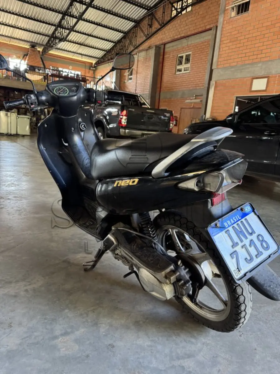 LOTE 014 - Yamaha/NEO AT 115, placa INU 7J18, preta, ano/modelo 2007