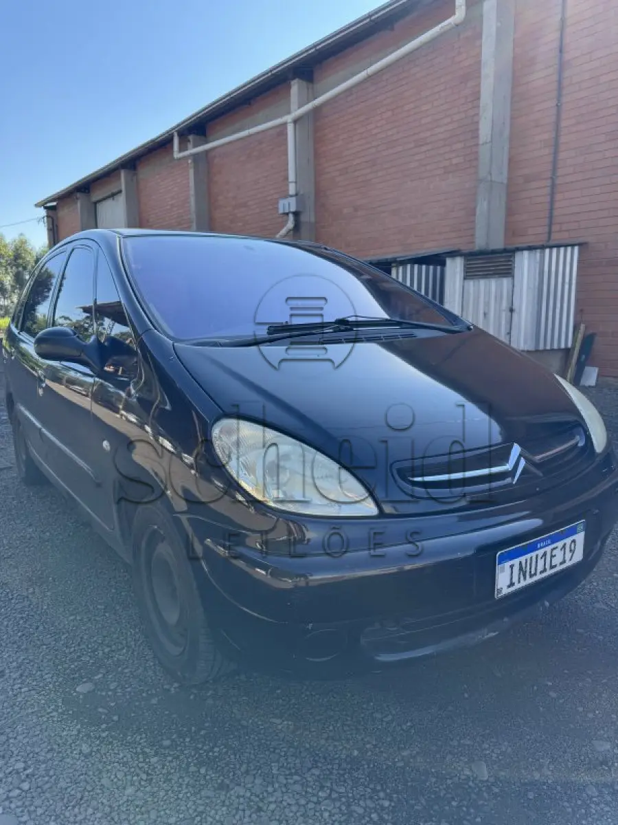 LOTE 012 - Citroen/Xsara Picasso GXA, placa INU 1E19, preto, ano/modelo 2006/2007