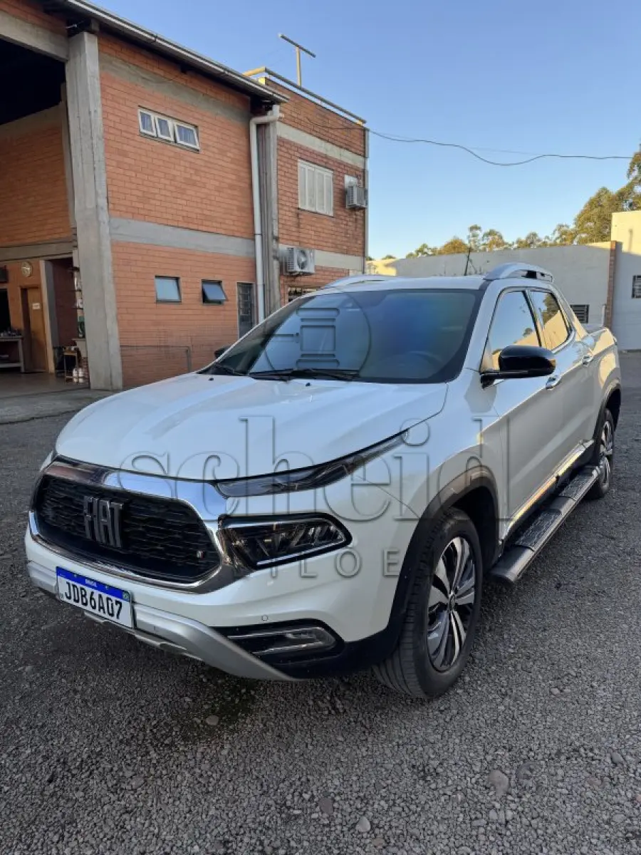LOTE 001 - Fiat/Toro VOLC T 270 AT, placa JDB 6A07, branco, ano/modelo 2024/2025