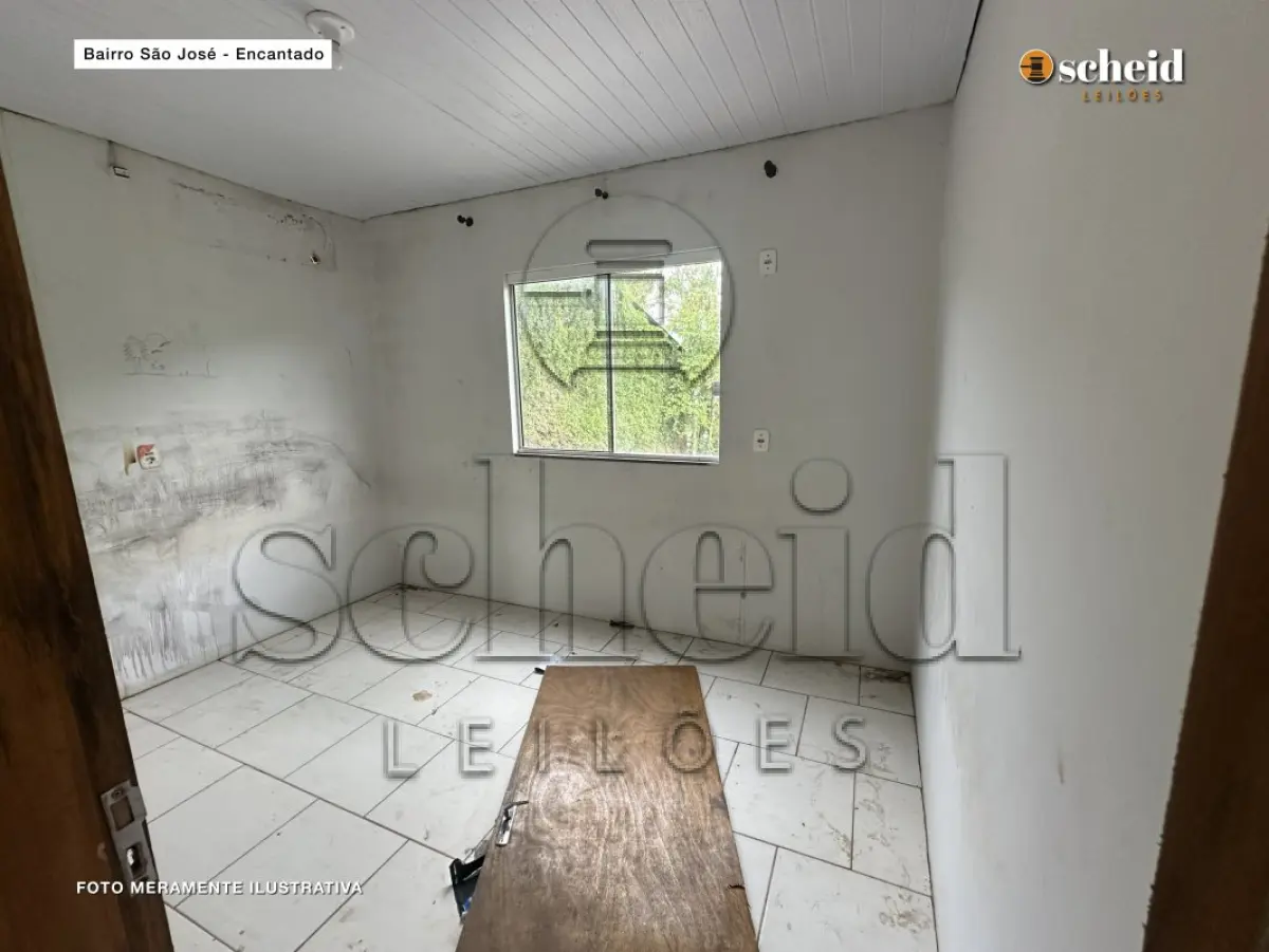 LOTE 006 - Área de 360,00m², contendo uma edificação residencial em alvenaria com a área de 138,48m², situado na Rua Alemanha, n° 437, bairro São José, Encantado/RS