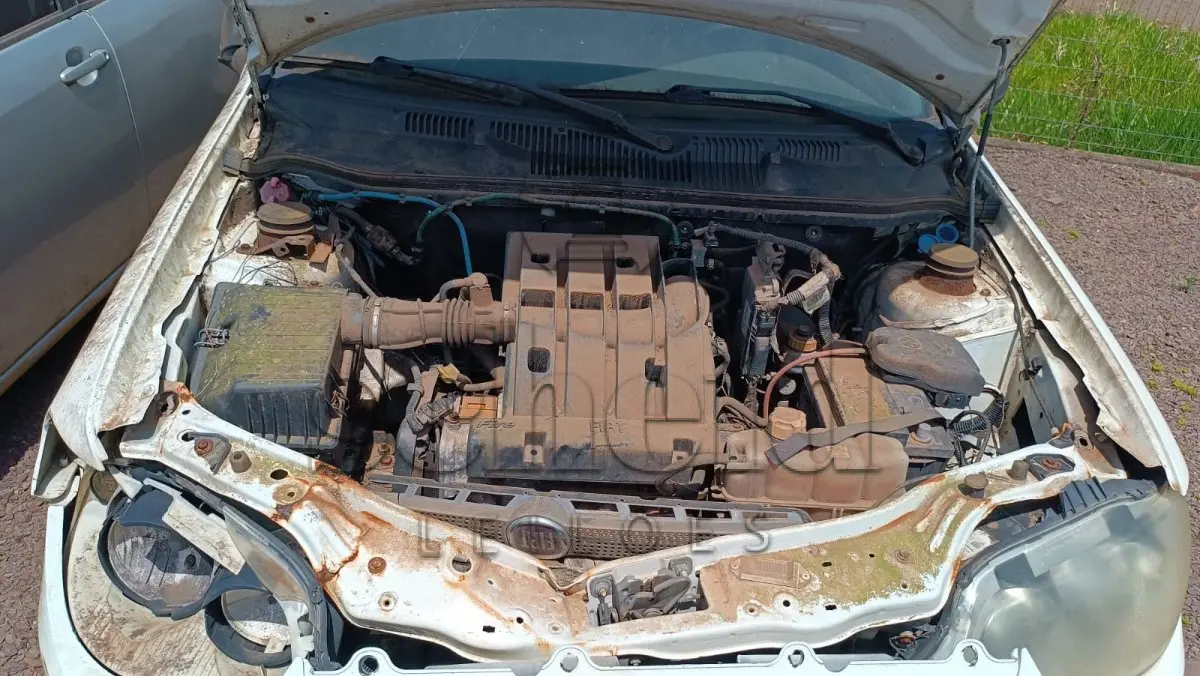 LOTE 005 - Fiat/Palio Fire Economy, placa IQH 2G64, branco, ano/modelo 2009/2010
