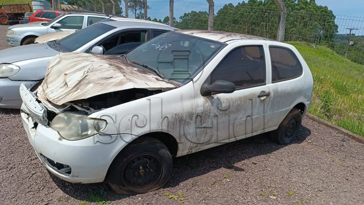 LOTE 005 - Fiat/Palio Fire Economy, placa IQH 2G64, branco, ano/modelo 2009/2010