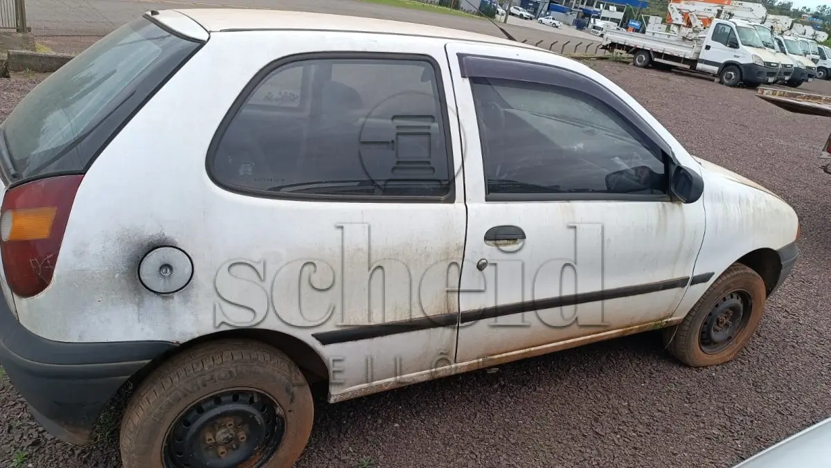 LOTE 008 - Fiat/Palio EX, placa IIL 2G50, branco, ano/modelo 1998/1999