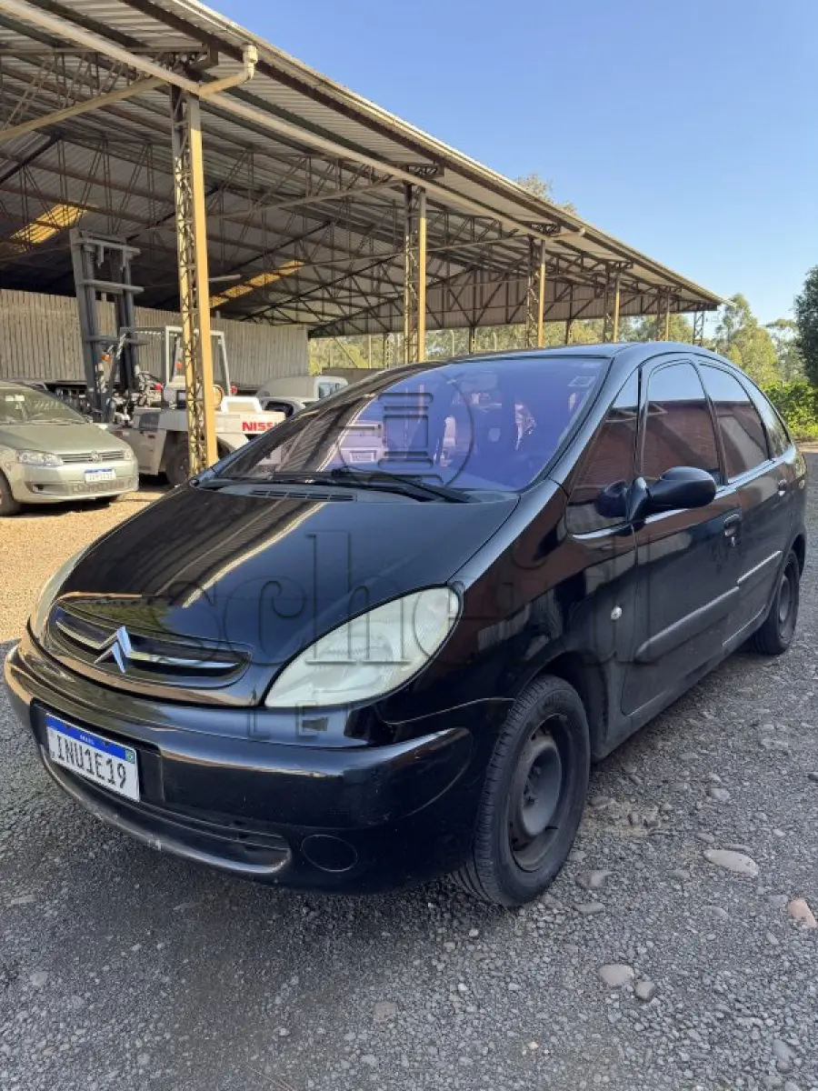 LOTE 012 - Citroen/Xsara Picasso GXA, placa INU 1E19, preto, ano/modelo 2006/2007