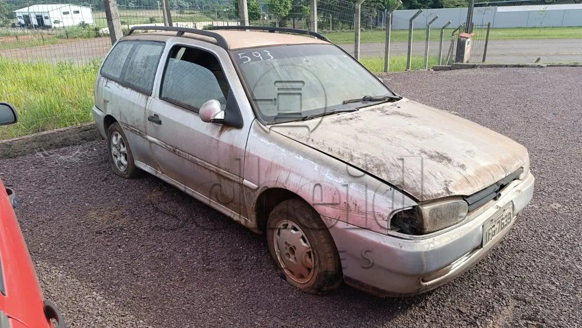 LOTE 008 - VW/Parati GLI 1.8, placa IFG 7639, prata, ano/modelo 1996