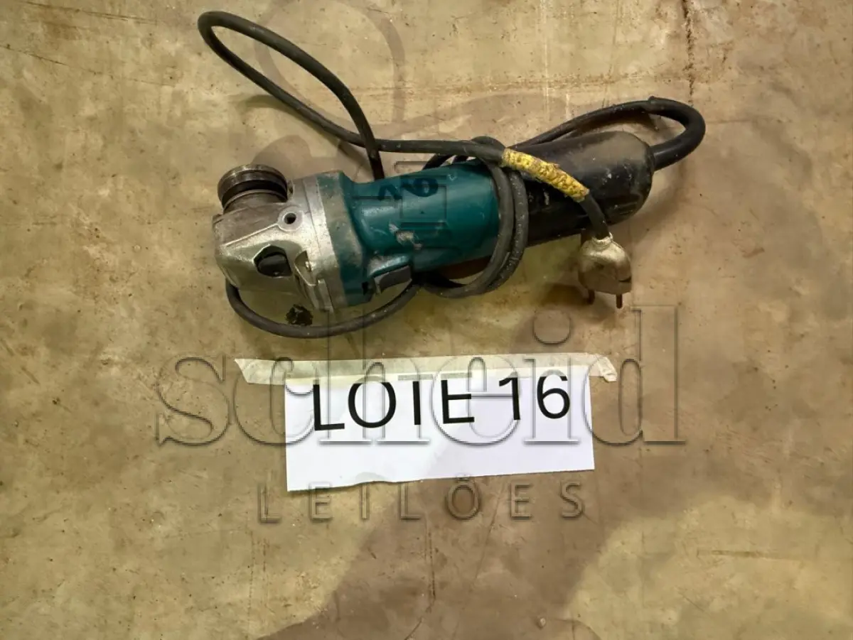 LOTE 016 - Esmerilhadeira marca Makita 955MN