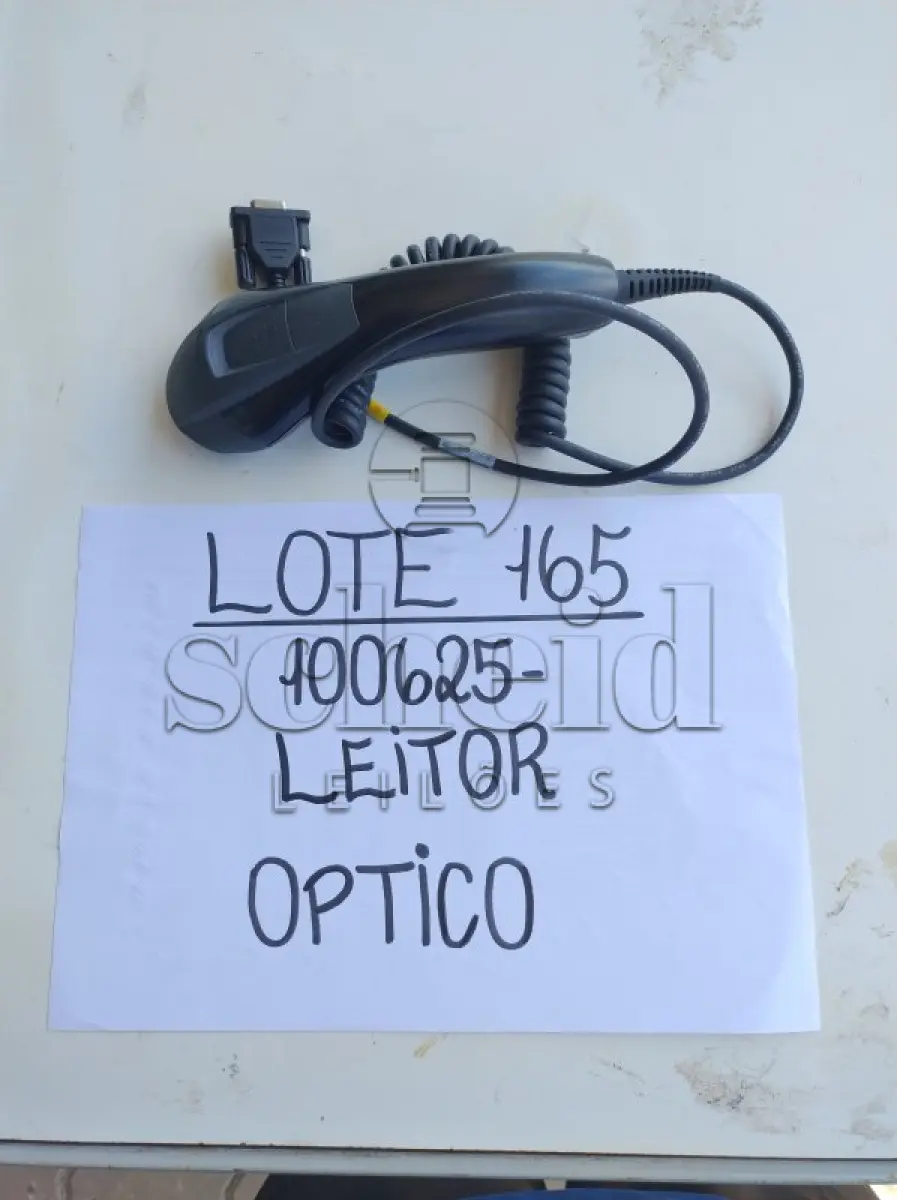 LOTE 165 - LEITOR ÓPTICO HONEYWELL MOD. 1400G PRETO