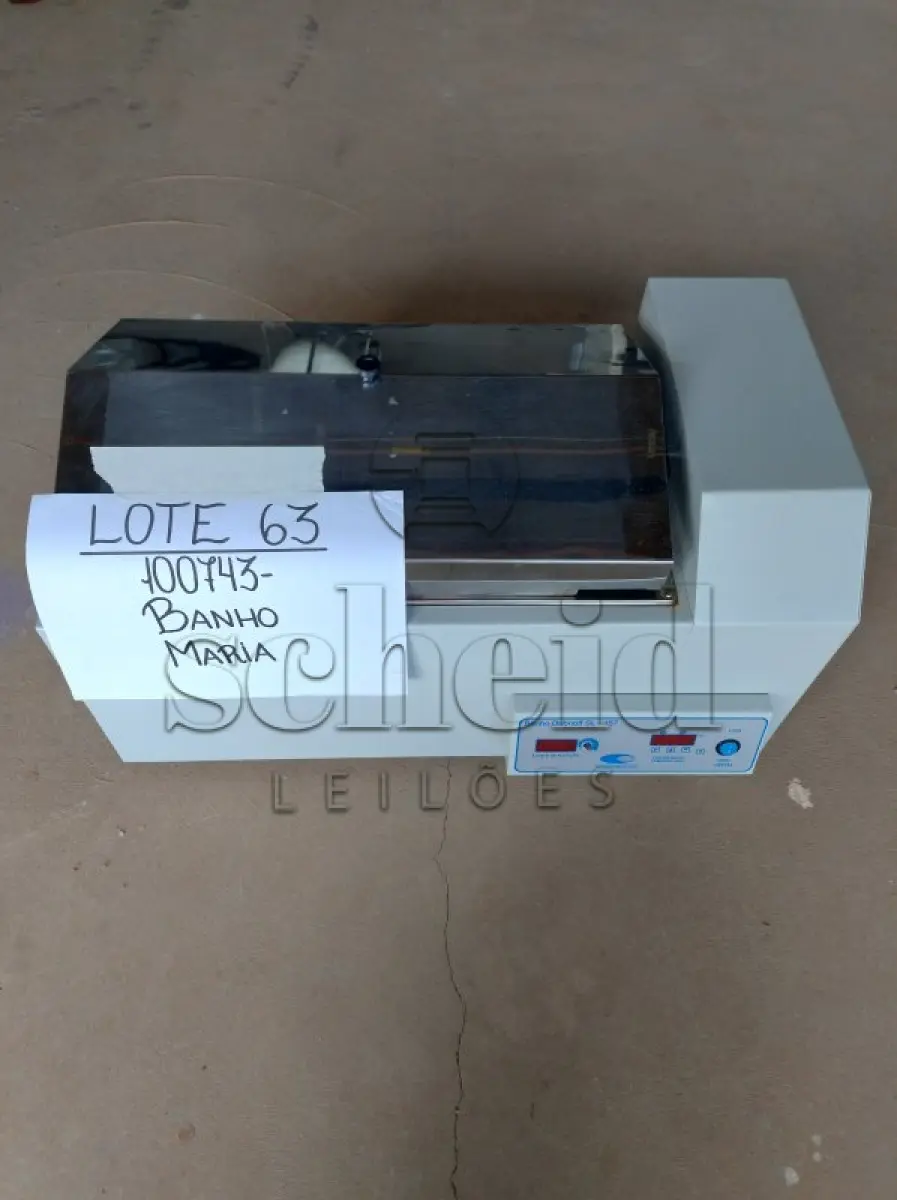 LOTE 063 - BANHO-MARIA METABÓLICO SOLAB SL157-/30