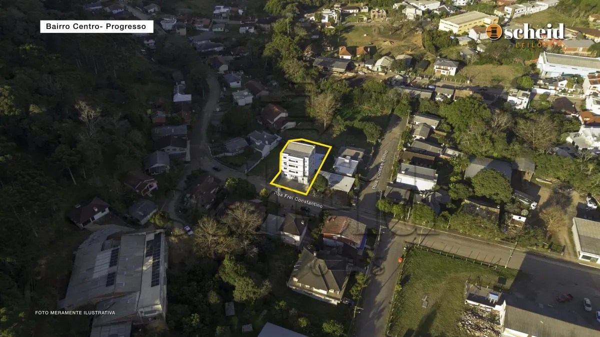 LOTE 004 - APARTAMENTO n° 402, com área real privativa de 66,11m², localizado no quarto pavimento, nos fundos do prédio do RESIDENCIAL PROGRESSO, sito a Rua Frei Constantino, n° 368, bairro Centro, Progresso/RS