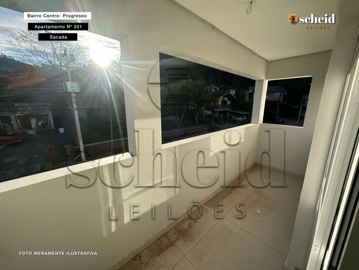 LOTE 002 - APARTAMENTO n° 201, com área real privativa de 51,69m², localizado no segundo pavimento, na frente do prédio do RESIDENCIAL PROGRESSO, sito a Rua Frei Constantino, n° 368, bairro Centro, Progresso/RS