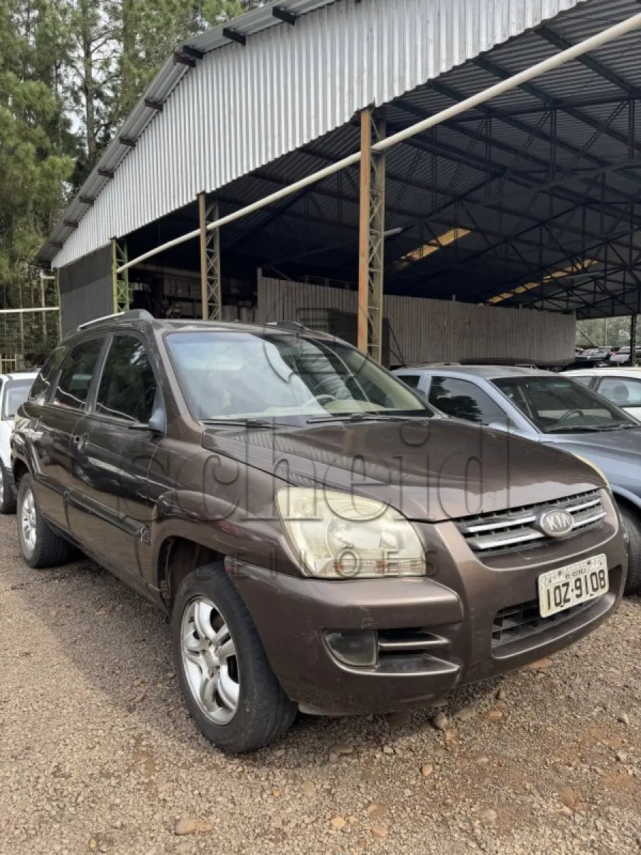 Foto de I/KIA SPORTAGE LX 2.0 G2, PLACA IOZ 9108, MARROM, ANO/MODELO 2008