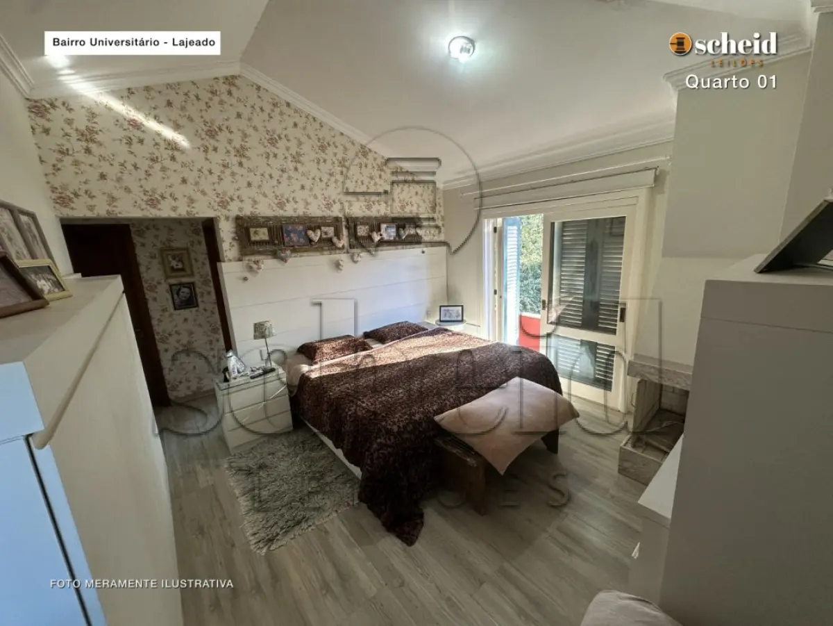 LOTE 001 - Área de 1.804,92m², contendo um prédio de alvenaria de dois pavimentos, medindo 62,34m² o pavimento inferior e 177,78m² o pavimento superior, situado à Rua Sabiá, n° 48, bairro Universitário, Lajeado/RS