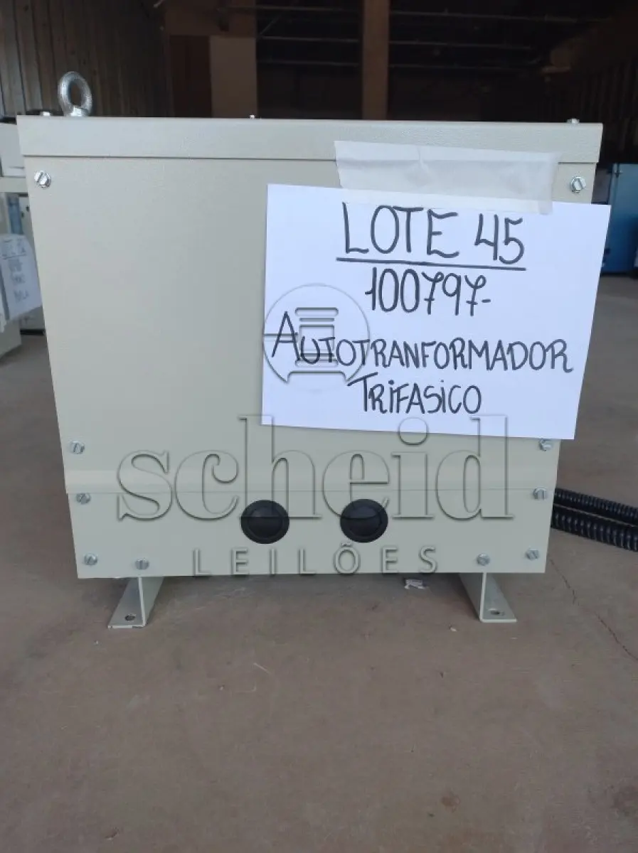 LOTE 045 - AUTOTRANSFORMADOR TRIFÁSICO WISE 20KVA
