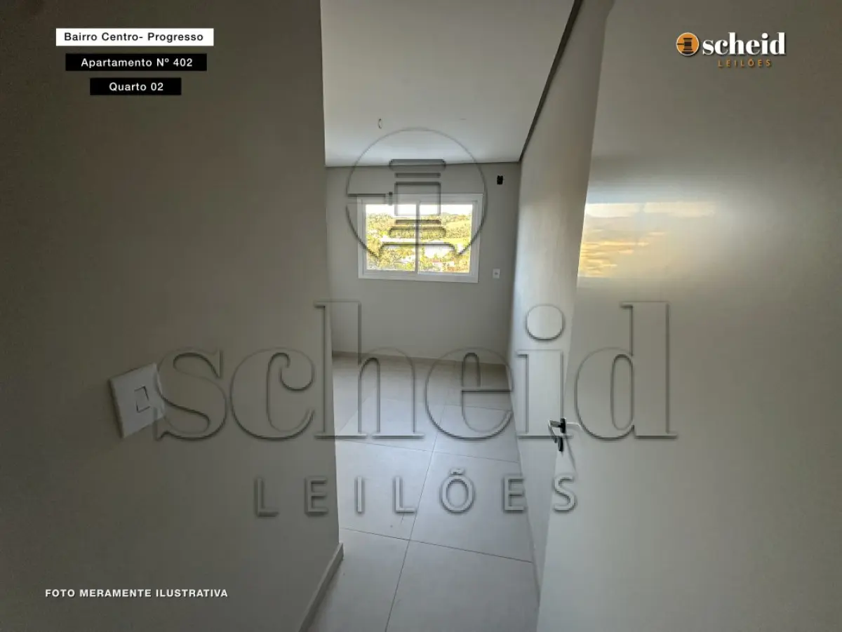 LOTE 004 - APARTAMENTO n° 402, com área real privativa de 66,11m², localizado no quarto pavimento, nos fundos do prédio do RESIDENCIAL PROGRESSO, sito a Rua Frei Constantino, n° 368, bairro Centro, Progresso/RS