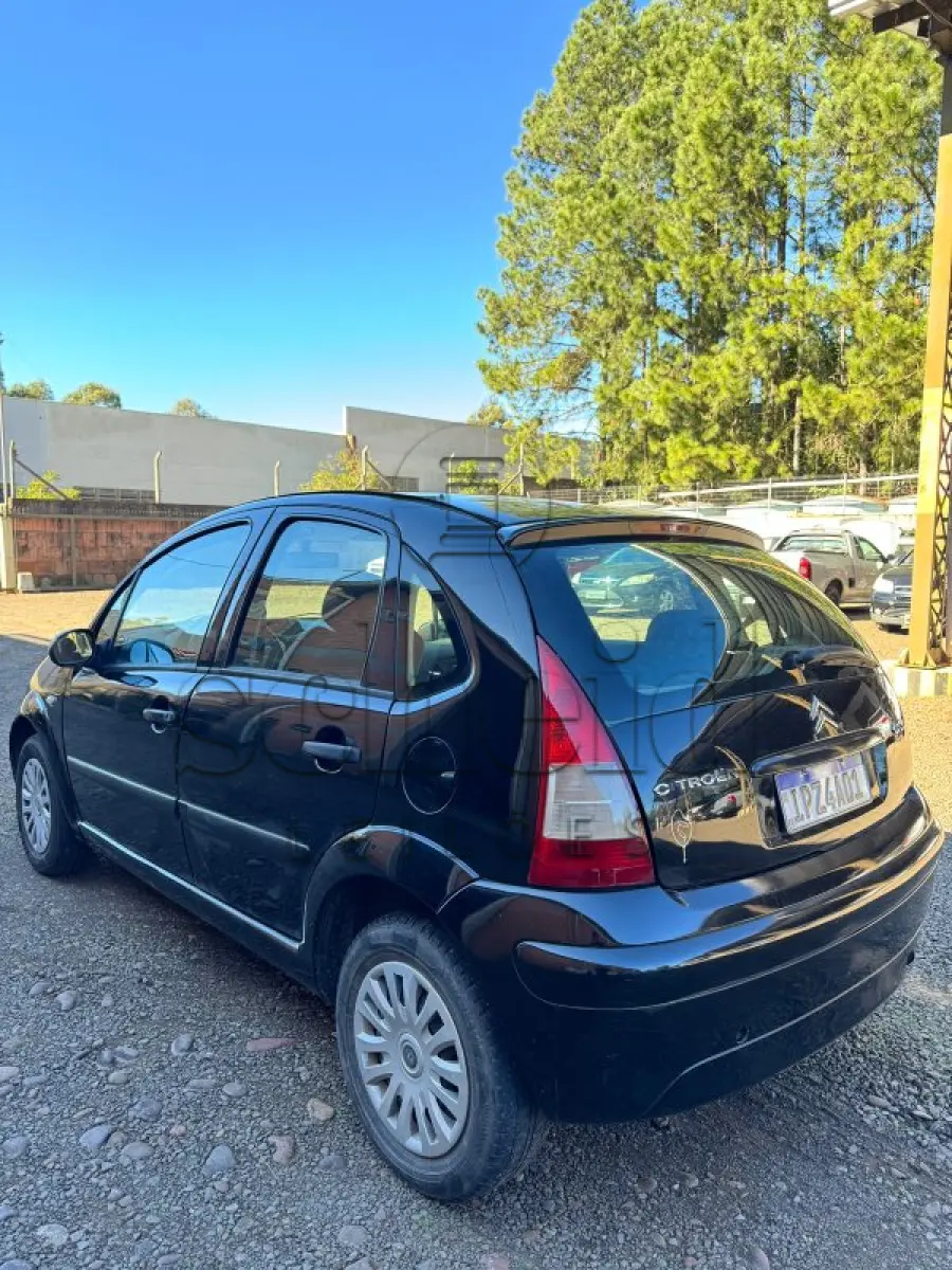 LOTE 006 - Citroen/C3 GLX 1.4 FLEX, placa IPZ 4A01, preto, ano/modelo 2009/2010