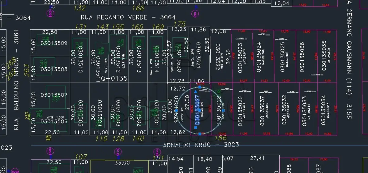 Área de 326,95m², localizada na rua arnaldo krug, bairro canabarro, teutônia/rs