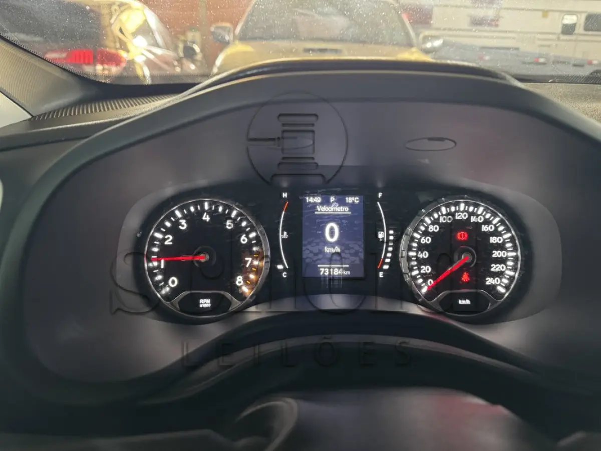 LOTE 003 - Jeep/Renegade LNGTD AT, placa JAV 3I73, prata, ano/modelo 2021