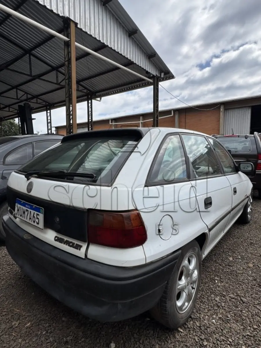 LOTE 008 - IMP/GM Astra GLS, placa MUM 7A65, branco, ano/modelo 1995
