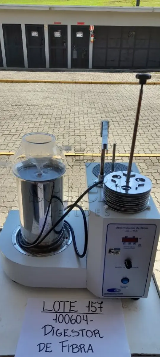 LOTE 157 - DIGESTOR DE FIBRA BRUTA SOLAB SL-118/30