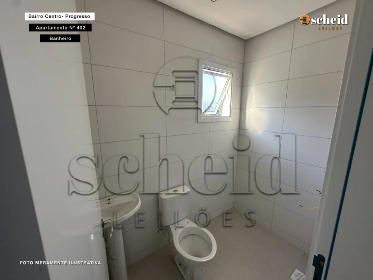 LOTE 004 - APARTAMENTO n° 402, com área real privativa de 66,11m², localizado no quarto pavimento, nos fundos do prédio do RESIDENCIAL PROGRESSO, sito a Rua Frei Constantino, n° 368, bairro Centro, Progresso/RS