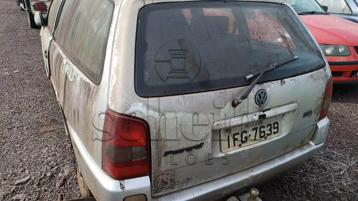 LOTE 008 - VW/Parati GLI 1.8, placa IFG 7639, prata, ano/modelo 1996