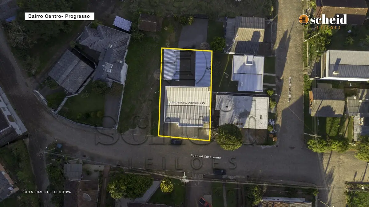 LOTE 002 - APARTAMENTO n° 201, com área real privativa de 51,69m², localizado no segundo pavimento, na frente do prédio do RESIDENCIAL PROGRESSO, sito a Rua Frei Constantino, n° 368, bairro Centro, Progresso/RS