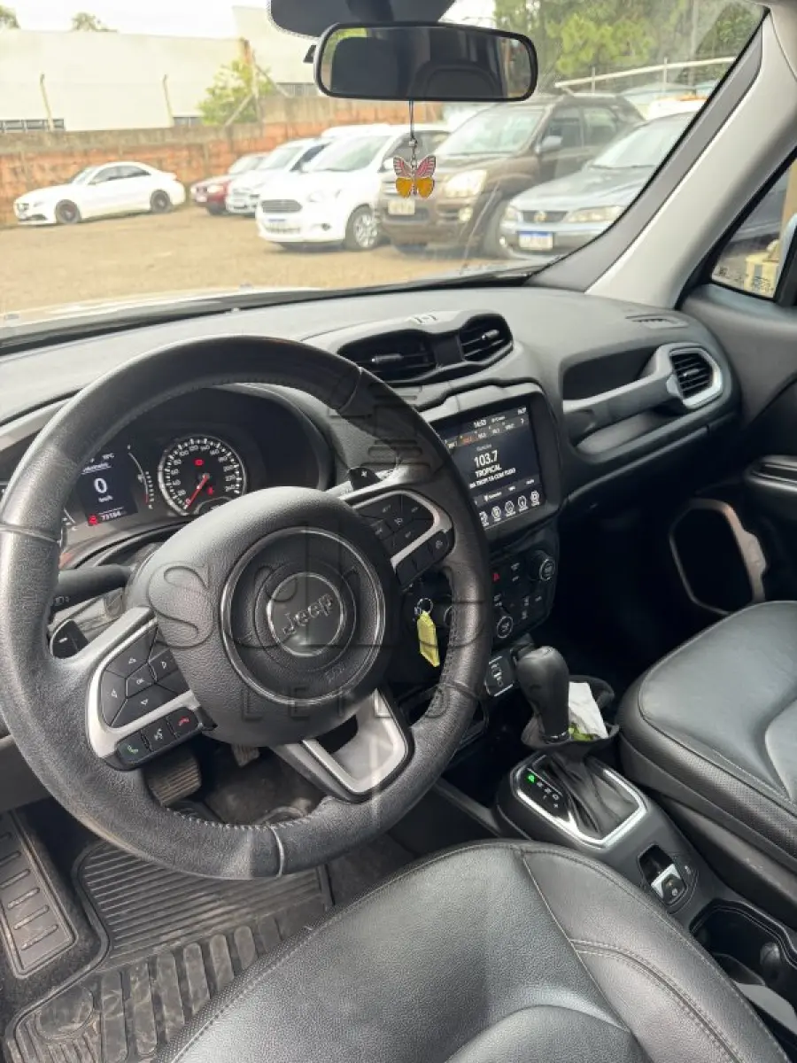 LOTE 003 - Jeep/Renegade LNGTD AT, placa JAV 3I73, prata, ano/modelo 2021