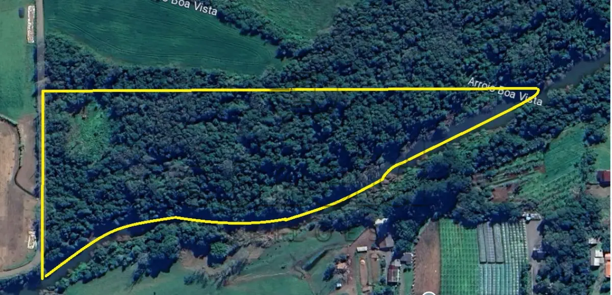 LOTE 001 - Área de 51.437,50m², sem edificações, localizada na Linha General Canabarro, Teutônia/RS