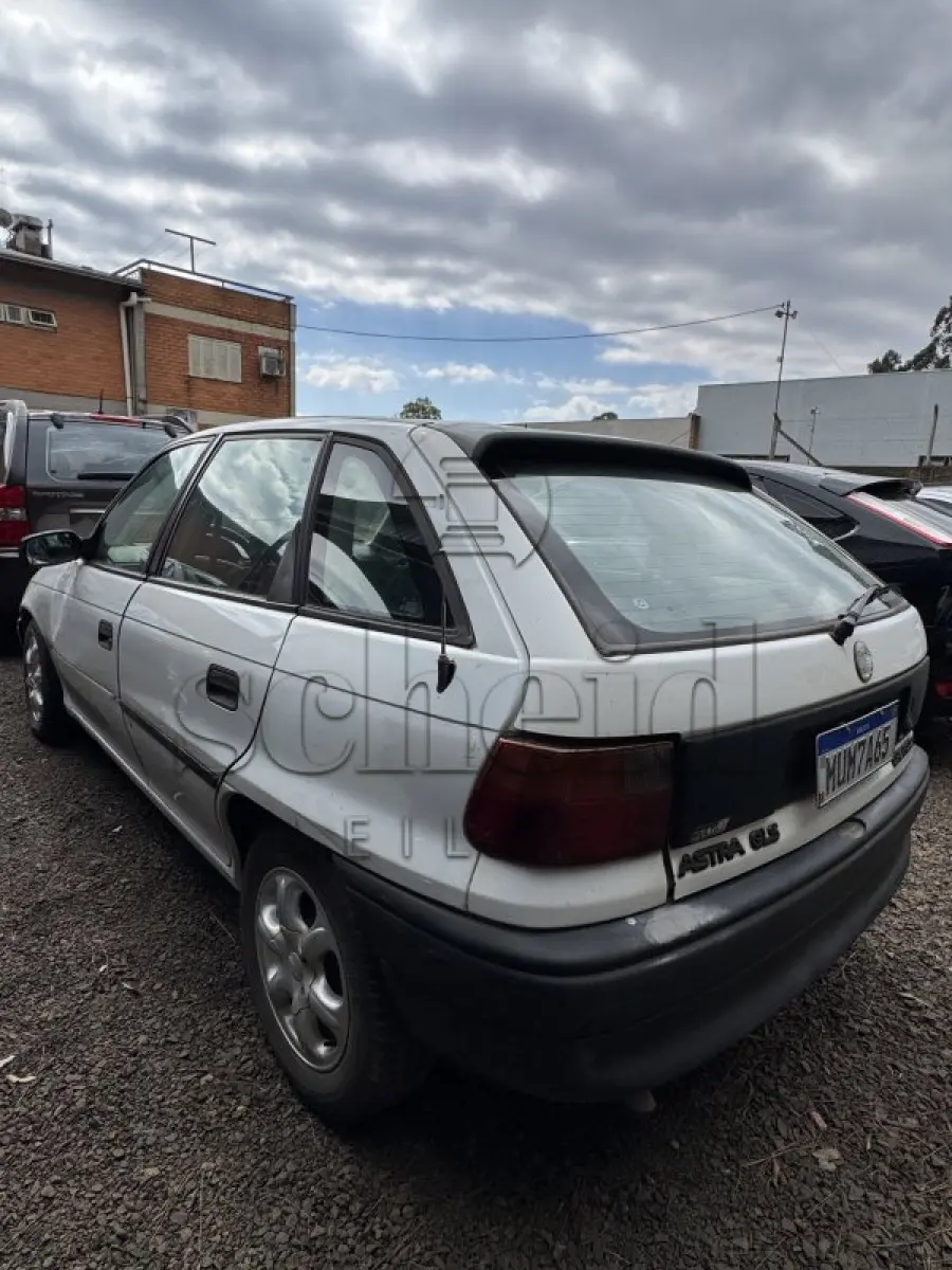 LOTE 008 - IMP/GM Astra GLS, placa MUM 7A65, branco, ano/modelo 1995