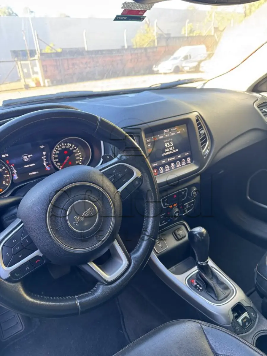 LOTE 001 - JEEP/Compass Longitude F, placa QWS 7E42, cinza, ano/modelo 2019/2020