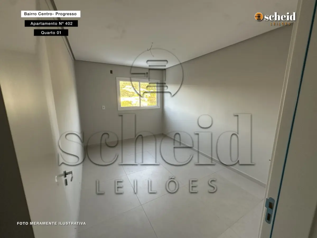 LOTE 004 - APARTAMENTO n° 402, com área real privativa de 66,11m², localizado no quarto pavimento, nos fundos do prédio do RESIDENCIAL PROGRESSO, sito a Rua Frei Constantino, n° 368, bairro Centro, Progresso/RS