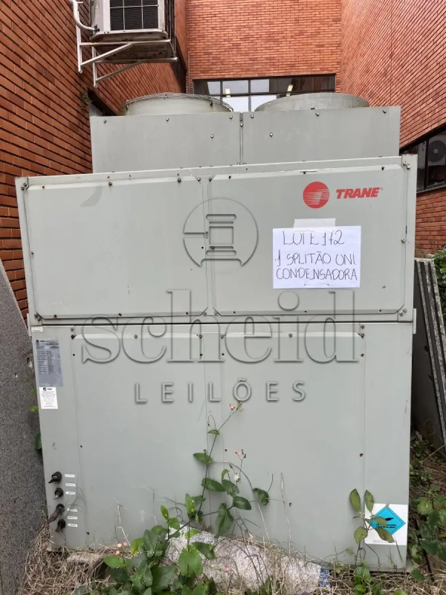 LOTE 172 - SPLITÃO UNIDADE CONDENSADORA 10TR TRANE