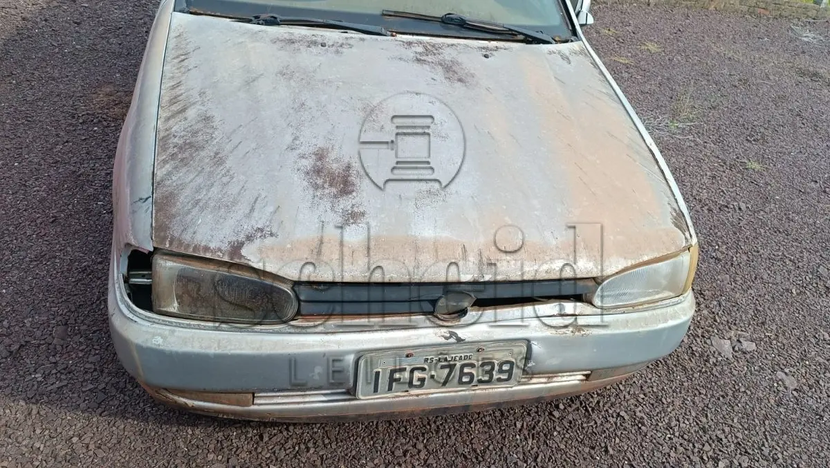 LOTE 008 - VW/Parati GLI 1.8, placa IFG 7639, prata, ano/modelo 1996