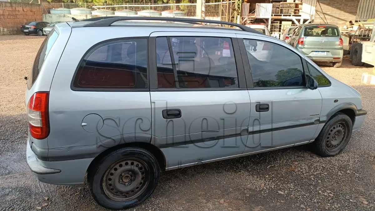 LOTE 003 - GM/Zafira Expression, placa MRC 6E96, prata, ano/modelo 2007