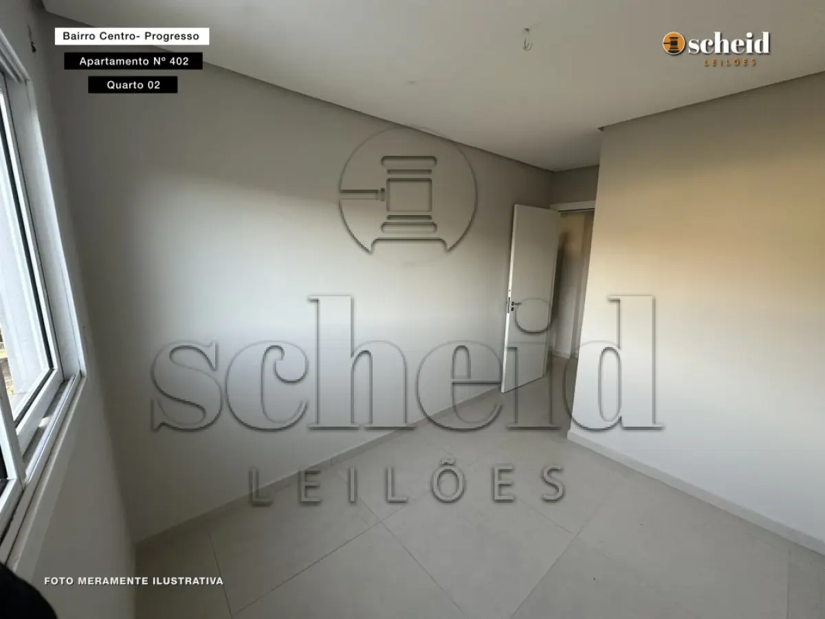 LOTE 004 - APARTAMENTO n° 402, com área real privativa de 66,11m², localizado no quarto pavimento, nos fundos do prédio do RESIDENCIAL PROGRESSO, sito a Rua Frei Constantino, n° 368, bairro Centro, Progresso/RS