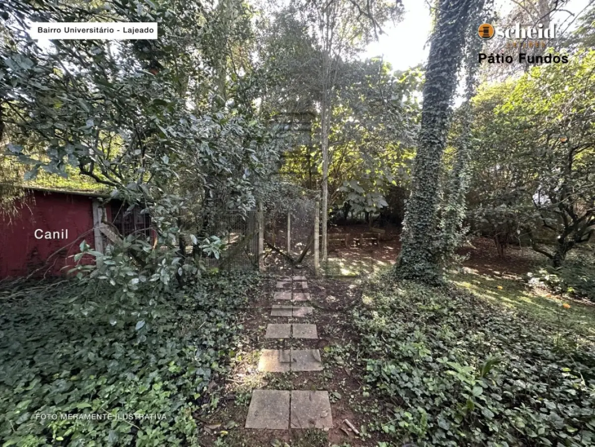LOTE 001 - Área de 1.804,92m², contendo um prédio de alvenaria de dois pavimentos, medindo 62,34m² o pavimento inferior e 177,78m² o pavimento superior, situado à Rua Sabiá, n° 48, bairro Universitário, Lajeado/RS