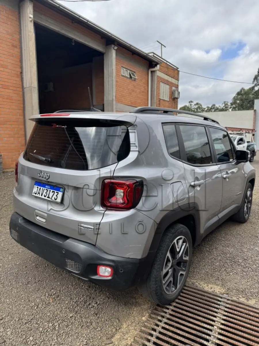 LOTE 003 - Jeep/Renegade LNGTD AT, placa JAV 3I73, prata, ano/modelo 2021