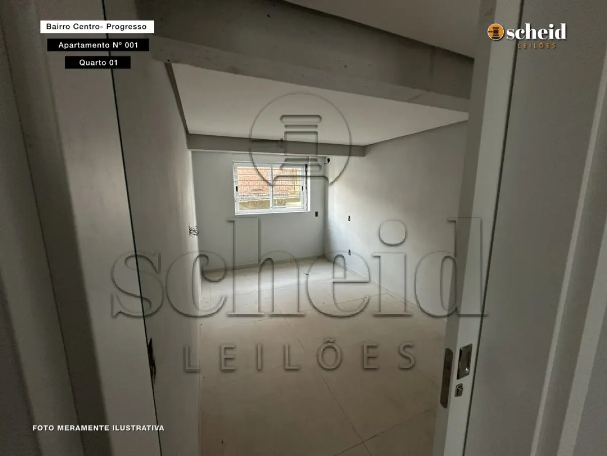 LOTE 001 - APARTAMENTO n° 001, com área real privativa de 68,26m², localizado no subsolo do RESIDENCIAL PROGRESSO, sito a Rua Frei Constantino, n° 368, bairro Centro, Progresso/RS