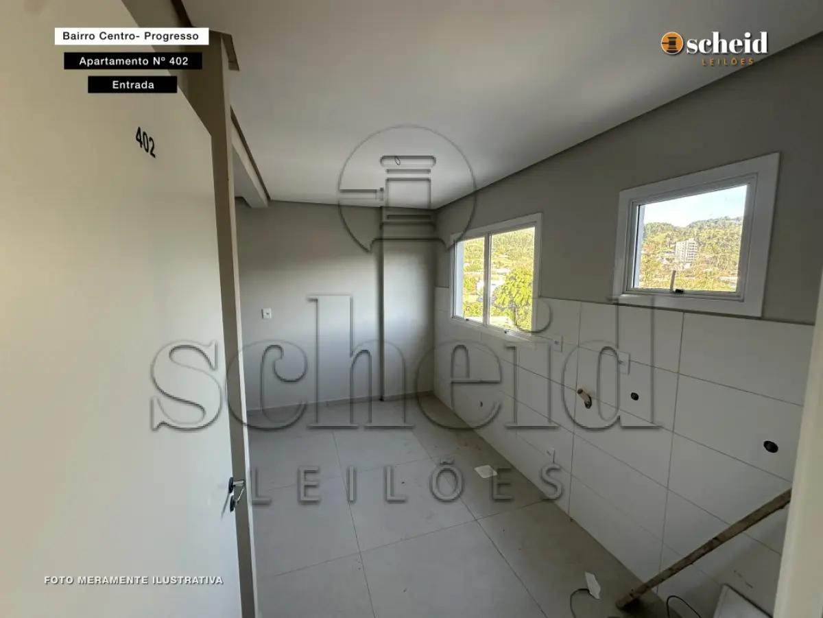 LOTE 004 - APARTAMENTO n° 402, com área real privativa de 66,11m², localizado no quarto pavimento, nos fundos do prédio do RESIDENCIAL PROGRESSO, sito a Rua Frei Constantino, n° 368, bairro Centro, Progresso/RS