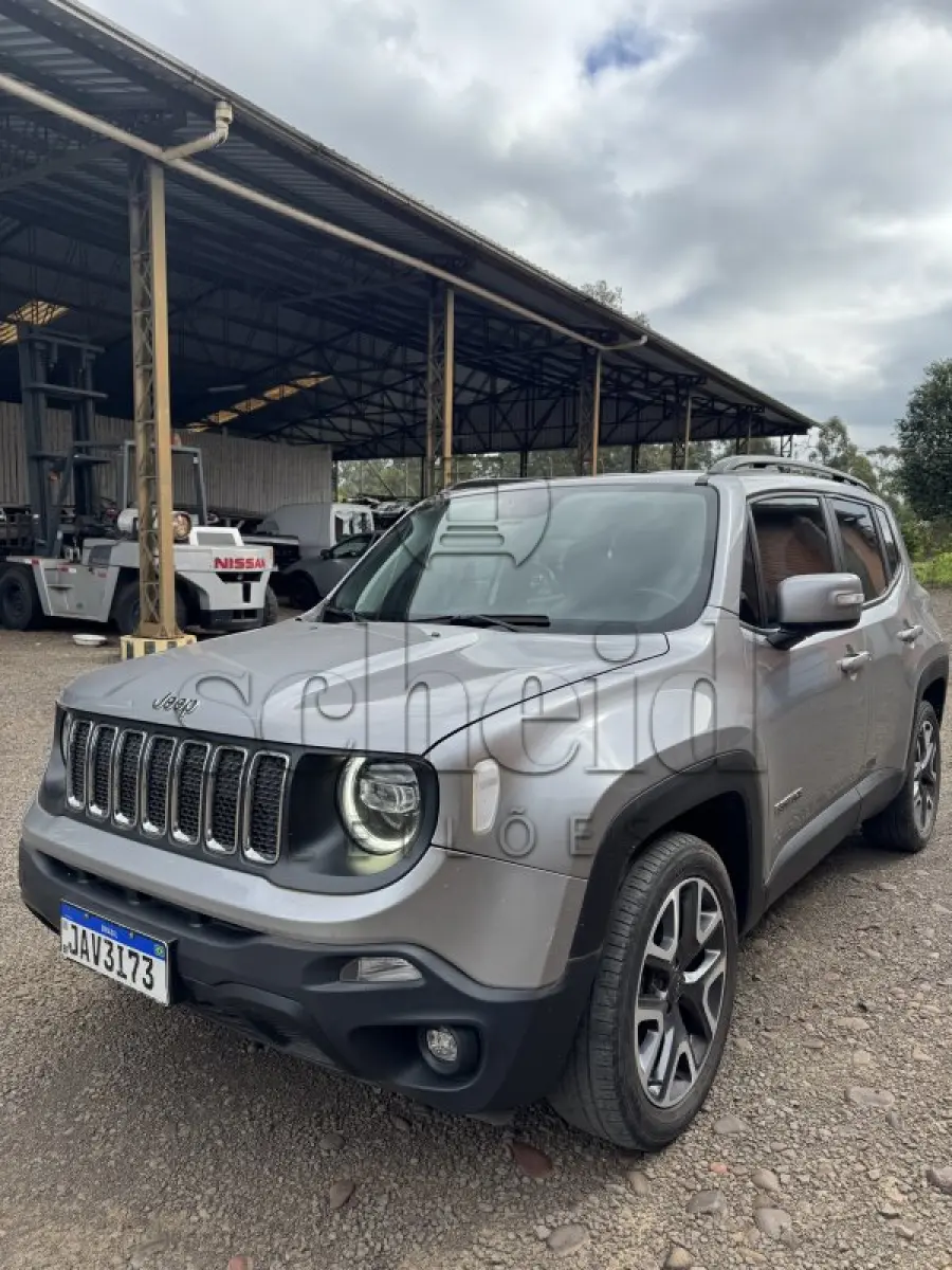 LOTE 003 - Jeep/Renegade LNGTD AT, placa JAV 3I73, prata, ano/modelo 2021