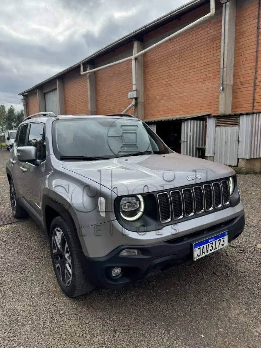 LOTE 003 - Jeep/Renegade LNGTD AT, placa JAV 3I73, prata, ano/modelo 2021