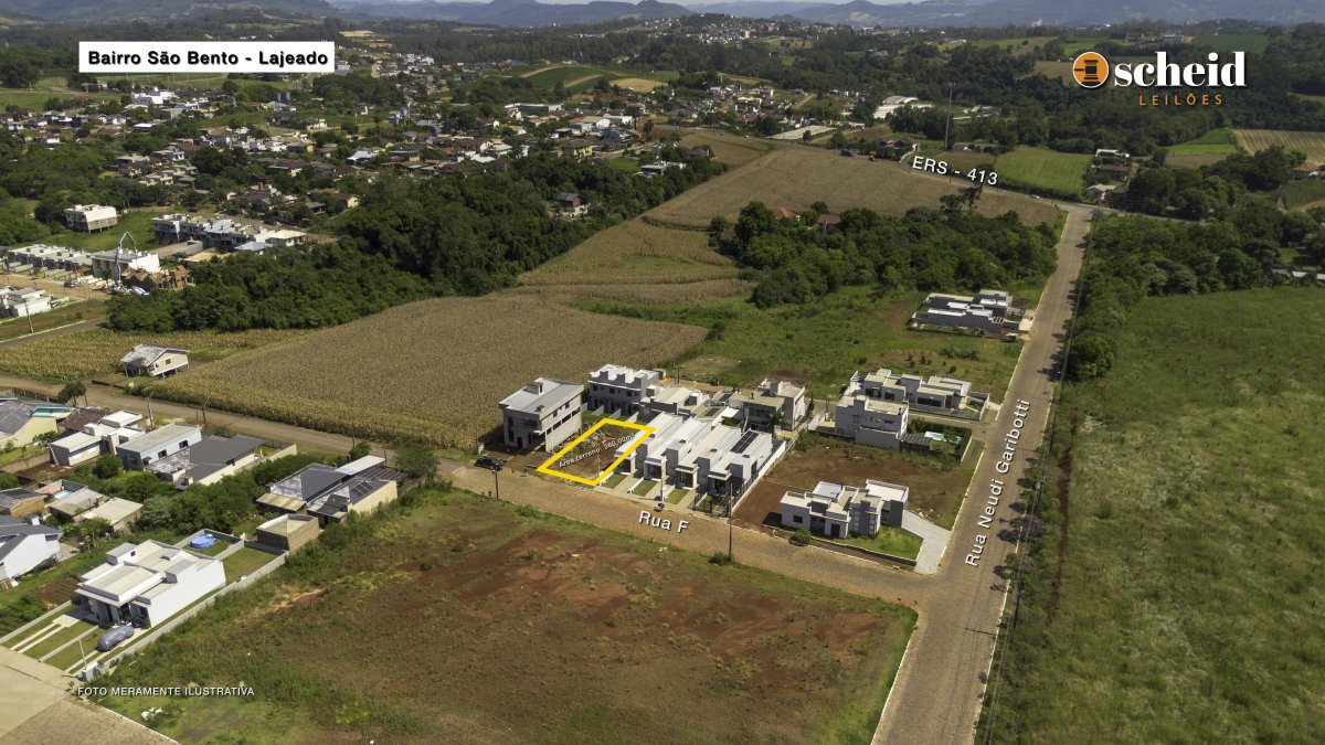 Área De 360,00m², Sem Edificações, Localizado Na Rua F, Bairro São Bento, Lajeado/rs, localizado em Lajeado - RS, bairro São Bento