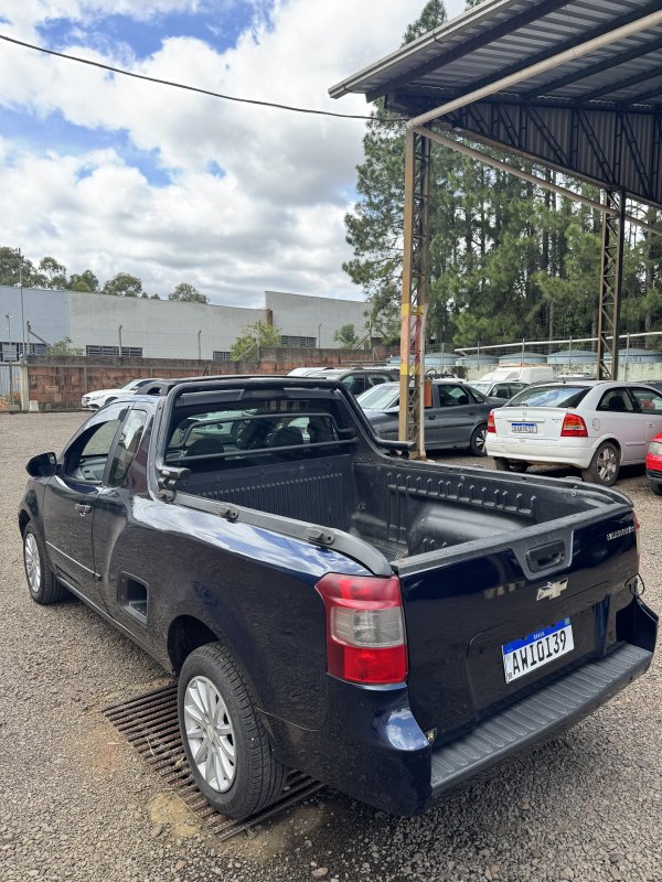 LOTE 009 - Chevrolet/Montana LS, placa AWI 0I39, azul, ano/modelo 2012/2013