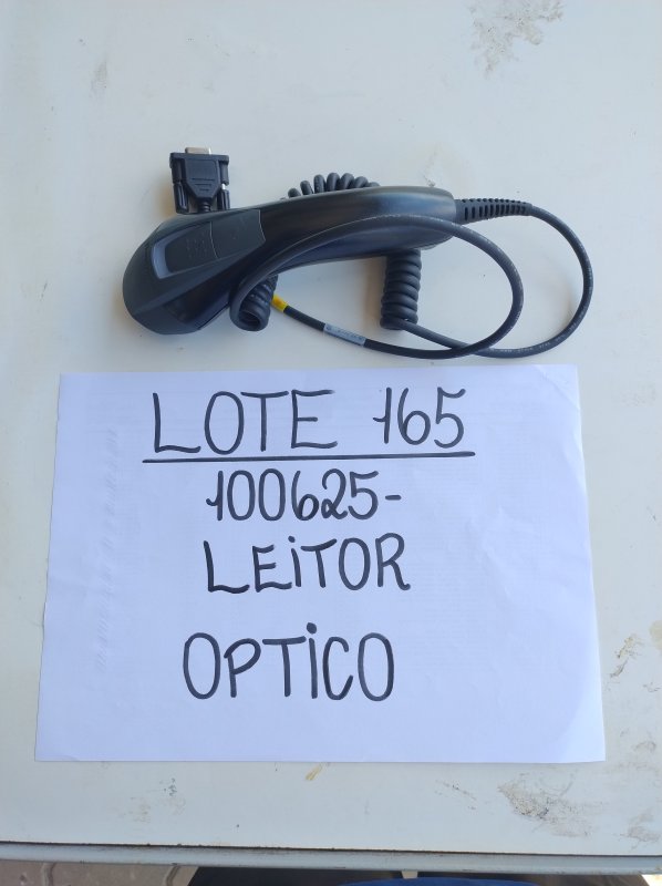 LOTE 165 - LEITOR ÓPTICO HONEYWELL MOD. 1400G PRETO