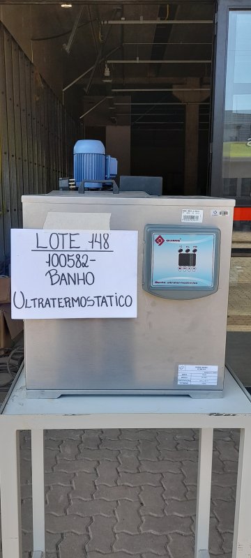 LOTE 148 - BANHO ULTRATERMOSTÁTICO QUIMIS Q214M2