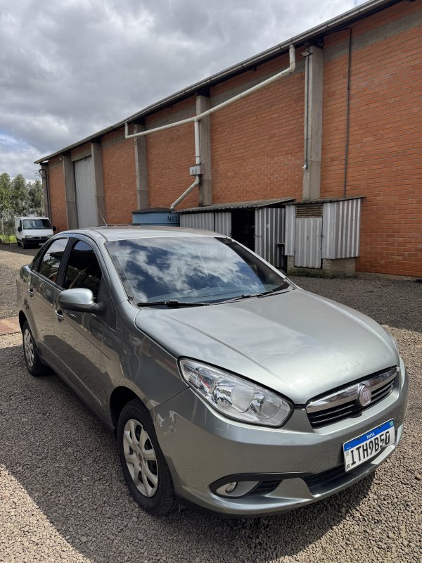 LOTE 008 - Fiat/Siena Attractiv 1.4, placa ITH 9B50, cinza, ano/modelo 2012/2013