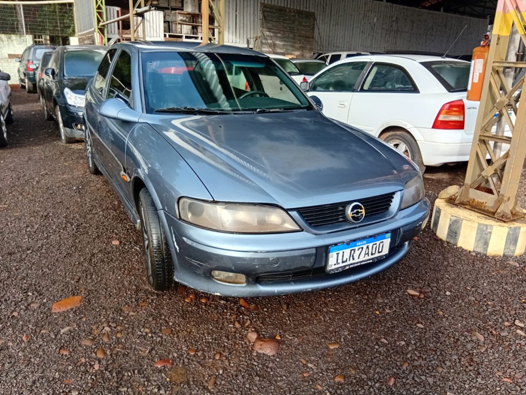 LOTE 010 - GM/Vectra GLS, placa ILR 7A00, cinza, ano/modelo 1999/2000
