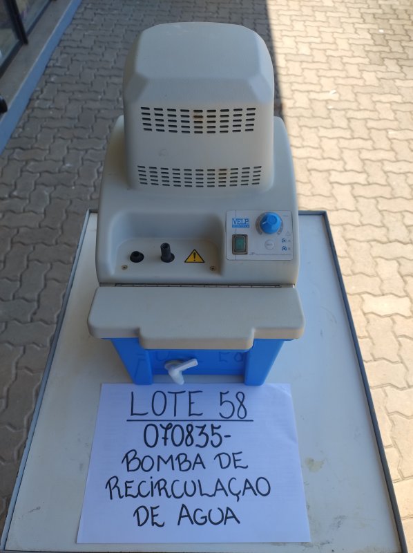 LOTE 058 - BOMBA DE RECIRCULAÇÃO DE ÁGUA VELP
