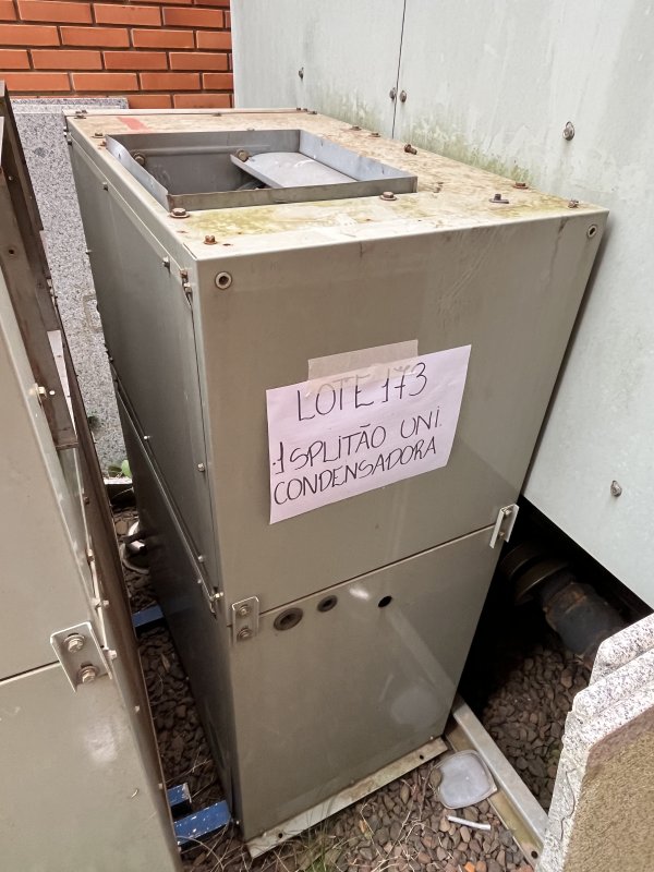 LOTE 173 - SPLITÃO UNIDADE CONDENSADORA 5TR TRANE